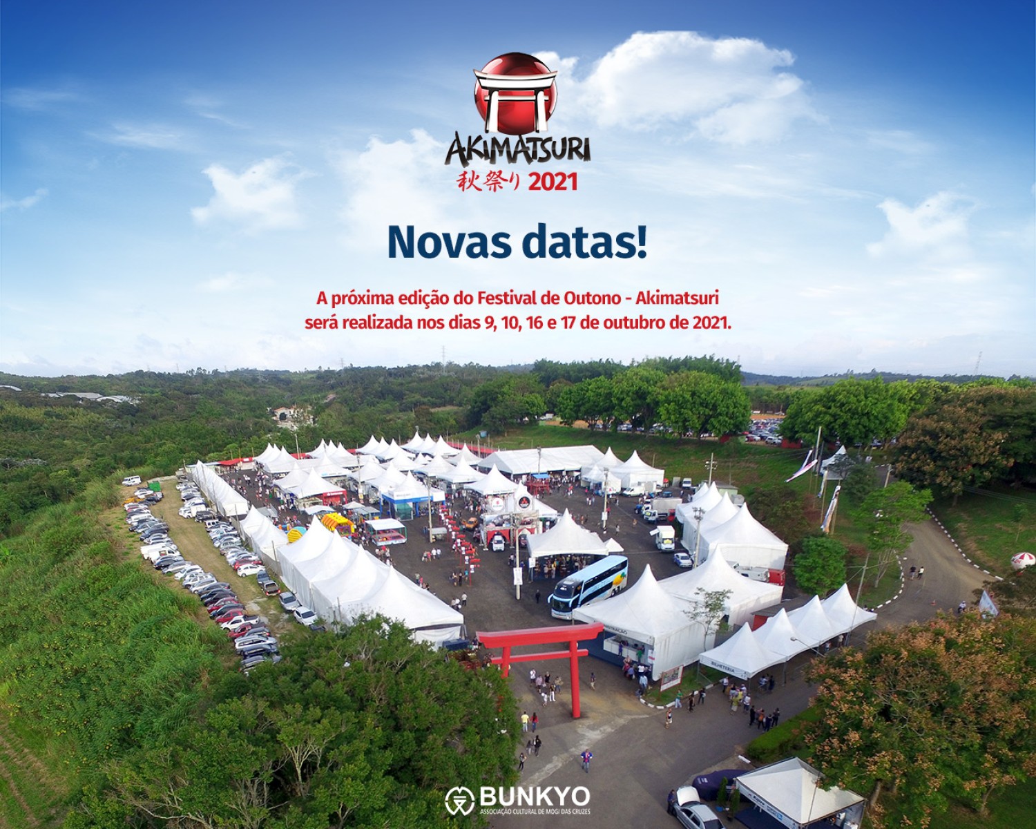 Img: Novas datas para o 35o Festival de Outono - Akimatsuri 2021