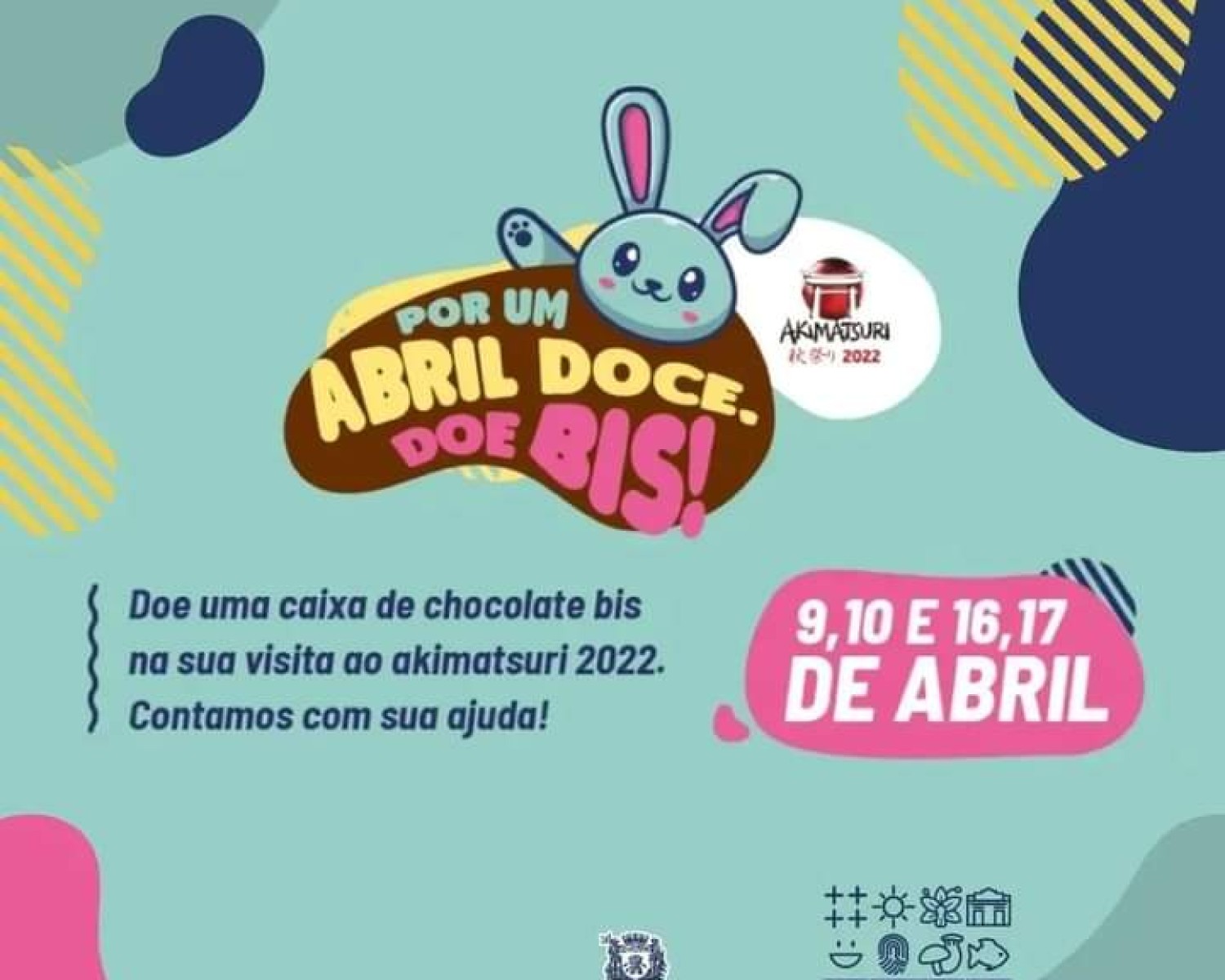 Img: Visitante do Akimatsuri pode doar uma caixa de chocolate para ação solidária