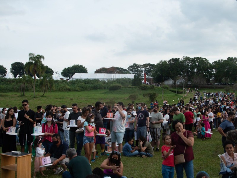 Img: Cerca de três mil pessoas participam da cerimônia do Tooro Nagashi