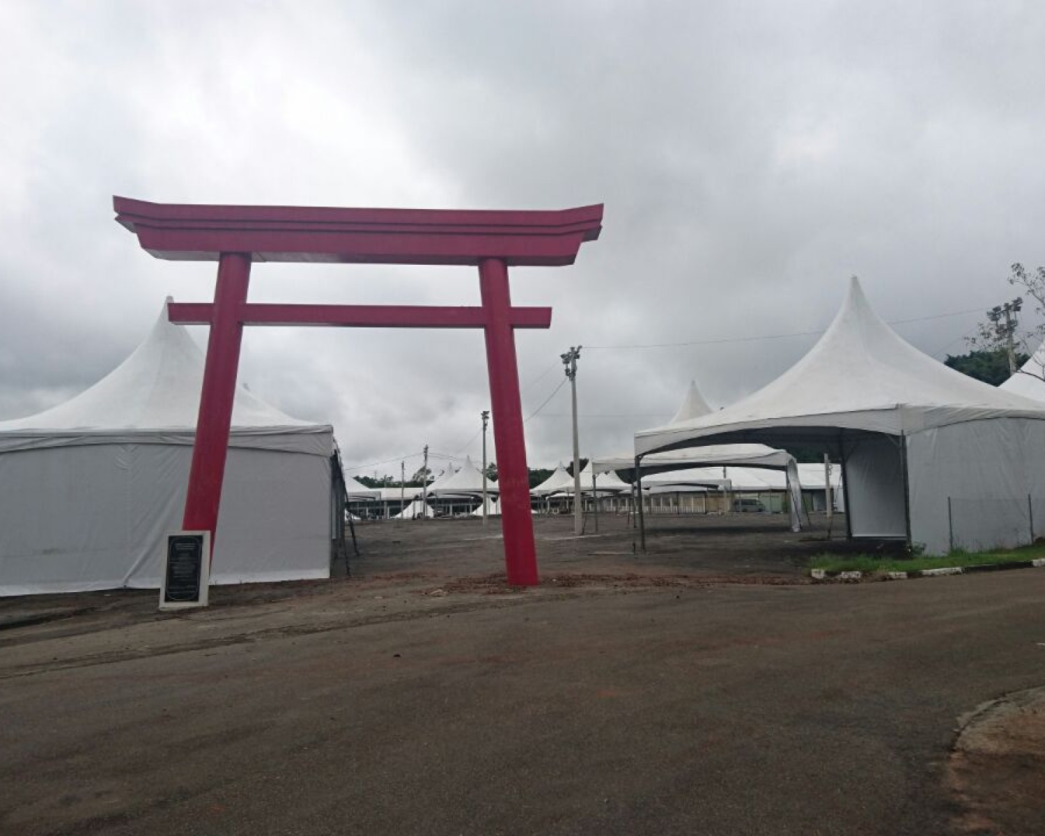 Img: Bunkyo inicia montagem do Akimatsuri