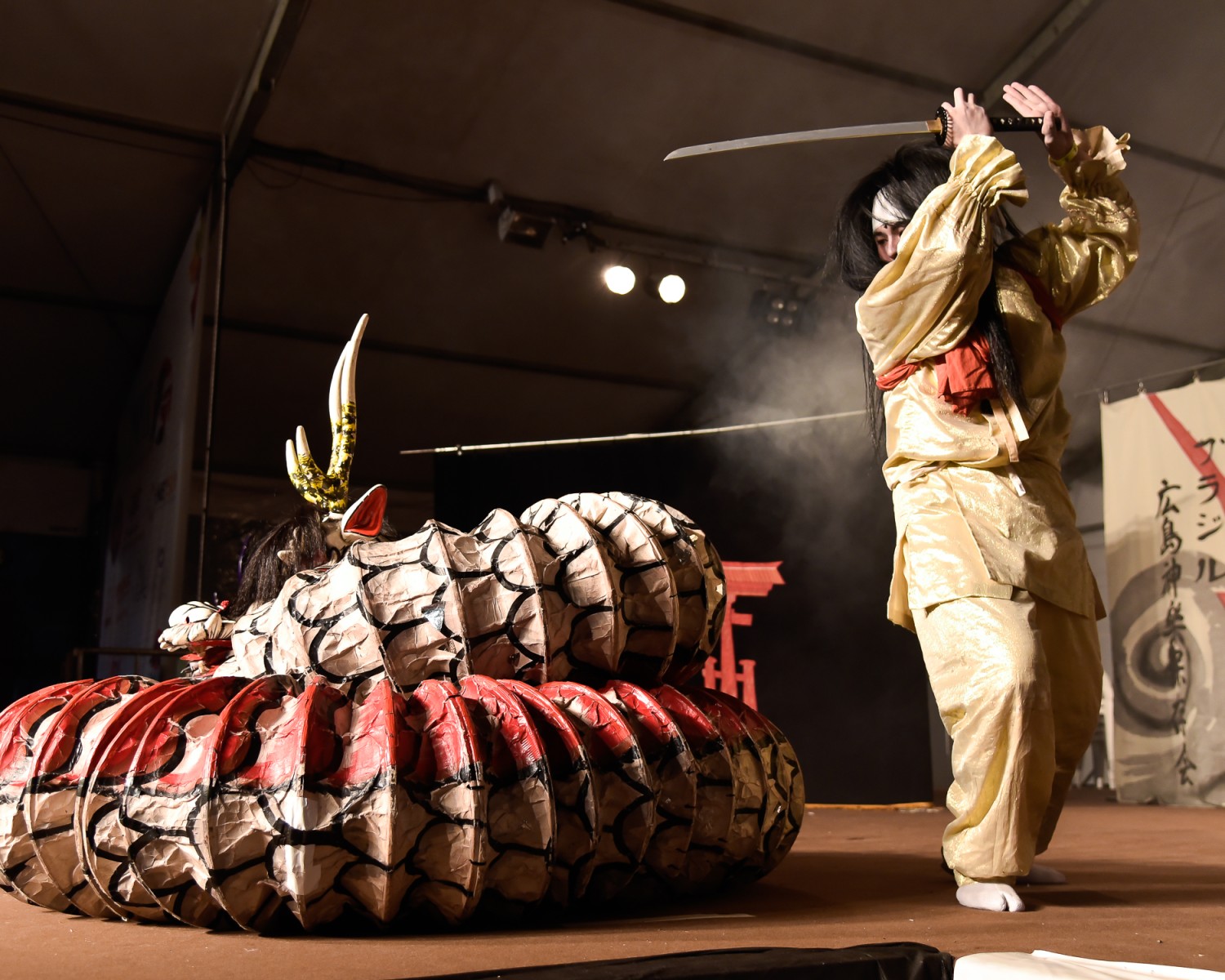 Img: Kagura do Brasil  traz ao Akimatsuri espetáculo com lenda milenar 