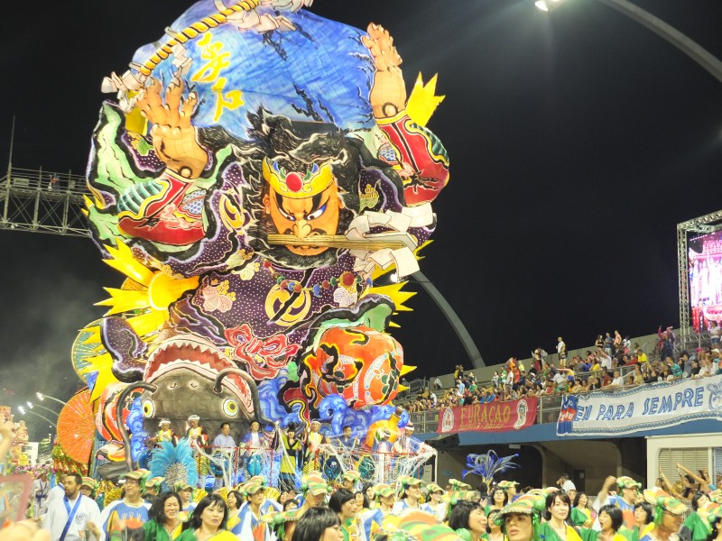 Img: Akimatsuri recebe carro alegórico japonês, destaque no Carnaval Paulista 